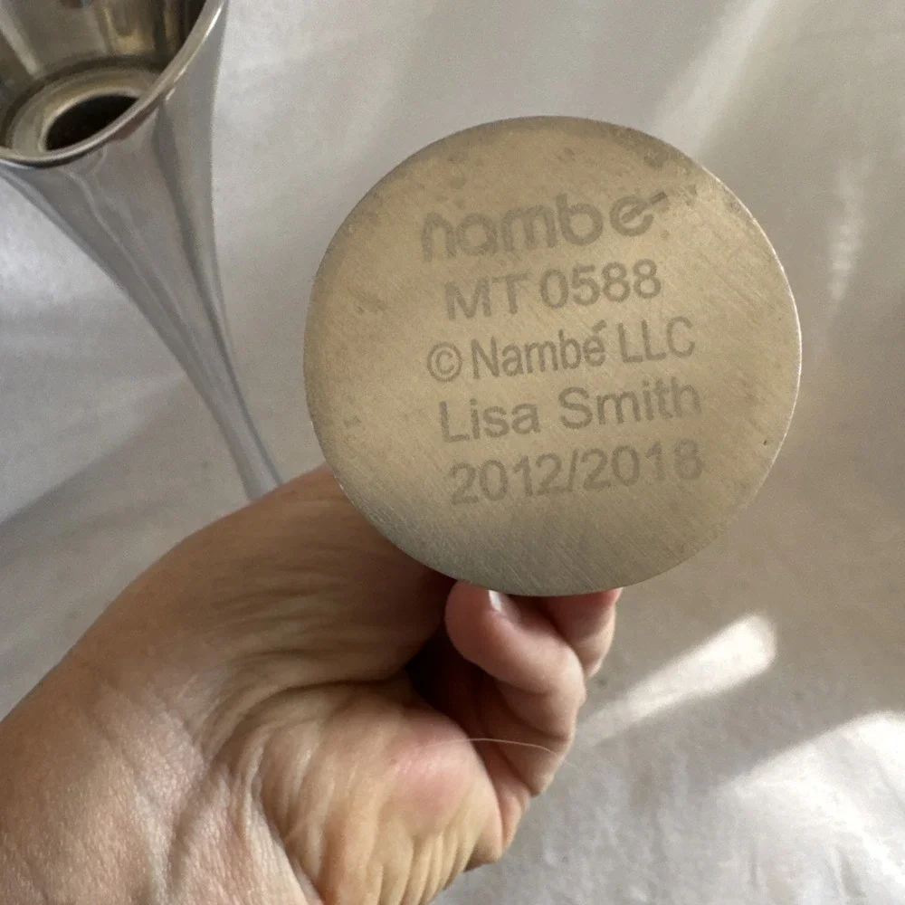 Nambre Heritage Curve Modernist Candlesticks by Lisa Smith Clean Lines 11